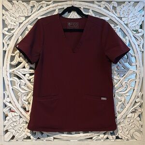 Figs Casma Scrub Top